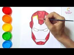 Ironman coloring pages are the best way to teach your child to differentiate between good and evil. Avengers Colouring Pages Iron Man Colouring Book Youtube
