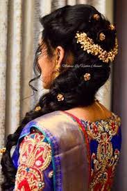 Easy Bridal Hairstyles For Engagement Ceremony Hairstyle By Vejetha For Swank Fishtail Braid Br Indian Hairstyles Bridal Party Hair Indian Bridal Hairstyles