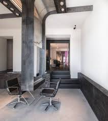 German Hair Salon Goes Minimal Industrial Salon Hair Salon