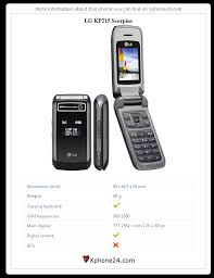 LG KP215 Scorpius To your site ...