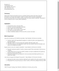 Top resume examples 225+ samples download free accounting & finance resume examples now make a perfect resume in just 5 min. Financial Controller Resume Template Best Design Tips Myperfectresume