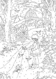 21 Disegni Di Paesaggi Invernali Da Colorare Disegni Di Paesaggi Disegni Disegni Da Colorare
