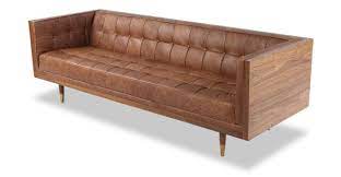 Box Sofa Vintage Leather Sofa Lounge Furniture Vintage Sofa
