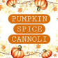 Pumpkin Spice Cannoli Class  event image