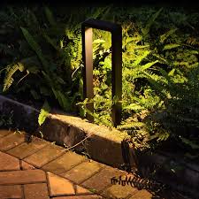 Cnbrighter Led Landscape Path Lights 10w Cree Chip Orient Gate Waterproof Aluminum Outdoor Gardern Accent Pathway And Spread Area Lighting Warm White 2 Ft 60cm Height Amazon Com