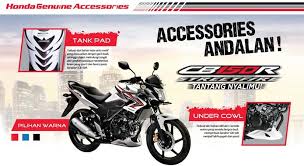 Full undertail variasi honda cbr150r motorblitz. Aksesoris Resmi Honda Cb150r Streetfire