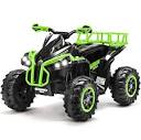 Amazon.com: Kids Ride on ATV Toy, 12V 4 Wheeler Electric Quad ...