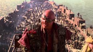 The polar ice cap has completely melted. Waterworld Waterworld Movies Dennis Hopper