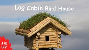 Watch the videos below to find dimensions and more details from the awesome people that generously shared their birdhouse designs. Diy Log Cabin Bird House 15 Steps With Pictures Instructables