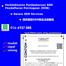 Untuk makluman anda, permohonan pendaftaran perniagaan dan pembaharuan perniagaan syarikat boleh dilakukan melalui dua cara. E Online Services Posts Facebook