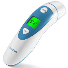 Remote thermometers can be used on the forehead (temporal artery) or the ear (tympanic). Pin On Thermometer Fever