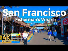 San Francisco California Walking Tour Fisherman S Wharf 4k Ultra Hd 60fps Youtube