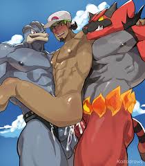 Post 5647404: Incineroar Kaito_draws Machamp Porkyman Porkyman_Sun_and_Moon  Professor_Kukui