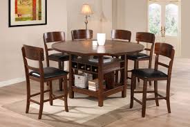Blake gray & chocolate 5 piece counter set. Round Dining Table For 8 People Ideas On Foter