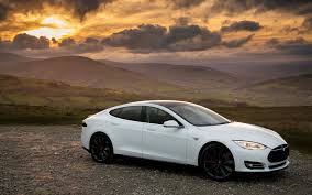 Wallpaper Tesla Model S White Car Side View 3840x2160 Uhd 4k Picture Image