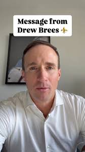 A request from Drew Brees for fans attending Thursday's game! 👀