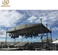 Outdoor Aluminum Lighting Roof Truss System for Concert