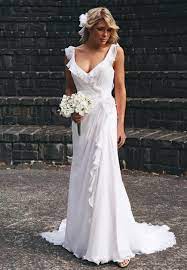 45 Beautiful And Relaxed Beach Wedding Dresses Weddingomania White Beach Wedding Dresses Slim Wedding Dresses Wedding Dresses