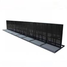 Black Color Stage Barricades Event Entrance Entrance Ways Crowd Control Barriers