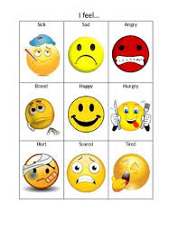 Emotion Chart For Expressing Feelings