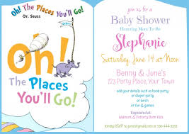 Oh The Places You Ll Go Baby Shower Template Postermywall