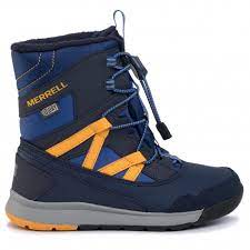 Their tootsies will stay snuggly warm at the bus stop. Snow Boots Merrell M Snow Crush Wtrpf Mk261274 Ny Sfn Winter Boots High Boots And Others Boy Kids Shoes Efootwear Eu