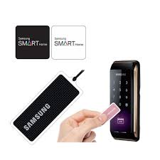 Control your door with the app. Samsung Door Lock Smart Tag Card Key Rfid Sticker Key Shopee Singapore