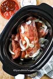 crock pot ribs spend with pennies