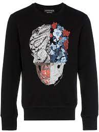 Choose from contactless same day delivery, drive up and more. Alexander Floral Skull Sweatshirt Fd01 Printed Sweatshirts Sweatshirts Skull Sweatshirt