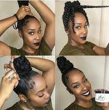 Top Knot Bun Tutorials On Curly Hair For Any Occasion Curly Hair Styles Natural Hair Styles Natural Hair Tips