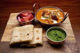 A Delicious Rendition Of The Indian Classic This Butter Chicken Is Creamy Full Of Flavour And Is Served With A Side Masterchef Recipes Butter Chicken Recipes