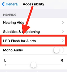 Turn on led flash for alerts. Set Iphone Camera Led To Flash On Incoming Calls And Alerts Osxdaily