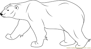 Polar bear mother and baby coloring pages. Polar Bear Coloring Page For Kids Free Bear Printable Coloring Pages Online For Kids Coloringpages101 Com Coloring Pages For Kids