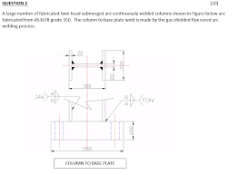 We achieve a sound weld, but in a very different way. Solved 20 Question 2 A Large Number Of Fabricated Twin Chegg Com