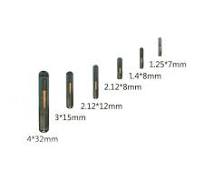 Mini Glass Tube RFID Tag with EM4305 - WXR
