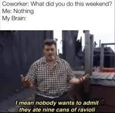 *is the first part in a series* me: Ravioli Ravioli Give Me The Formuoli