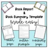 Help them perfect their book report writing skills with this simple english writing practice worksheet. Book Report Template 4th Grade Worksheets Teaching Resources Tpt