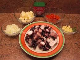 Pulpo a la gallega is a traditional dish from the region of galicia. Two Octopus Tapas Another Year In Recipes
