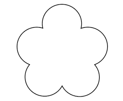 Check out this textured, intricate, absolutely fabulous design. 5 Petal Flower Template