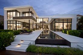 La villa contemporaine vue mer. Maison Contemporaine De Standing Situee En Floride Vivons Maison