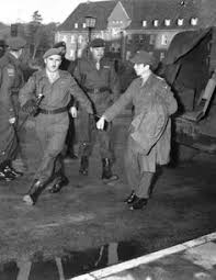 Kurt Panzer Meyer 1945 Prisoners Of War War Photography Wwii Photos