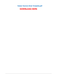 At a time you get a healthcare receipt you can also. How To Get A Doctor S Note From Kaiser Fill Online Printable Fillable Blank Pdffiller
