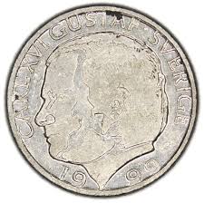 Denomination below with mintmark at left and riksbank governor's initial at right. 1999 Se Sweden Carl Xvi Gustaf 1 Krona Good At Amazon S Collectible Coins Store