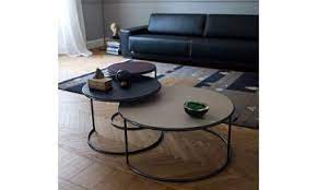 naos tables basses gigognes design italien structure metal plateau laque decoration d 39 interieur m tavolini idee per decorare la casa tavolino da caffe