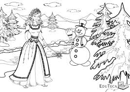 Zana Iarna De Colorat Căutare Google Coloring Pages Color Humanoid Sketch