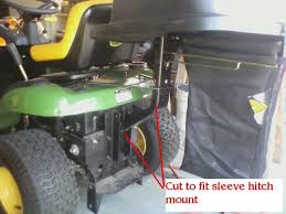 Craftsman lawn mower adjusting bracket. Bagger Chute Slipping My Tractor Forum