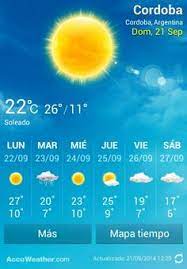 Entrá y conocé nuestras increíbles ofertas y promociones. 21 Ideas De Clima Y Estado Del Tiempo En Cordoba Clima Precipitaciones Pronostico Del Tiempo