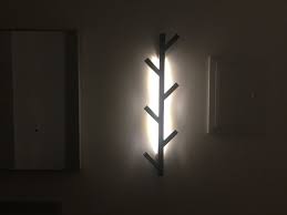ikea tjusig hanger with dioder backlight ikea hackers ikea ikea hackers hanger