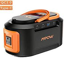 Black And Decker Portable Power Station How To Charge Omorc Mpow 222wh 60000mah Portable Power Stations 4 Usb Quick Charger 3 0 Type C 4 Dc Ports 300v Peak Ac Outlets Led Lights Solar Inverter Generators Ba Mpow Portable Power Power Station