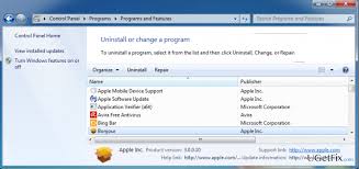 How To Uninstall Bonjour